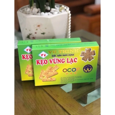 Kẹo Vừng Lạc Vũ Thịnh 500g Loại 1 – Giá Giảm 110k, Giòn Tan, Thơm Ngon, Dinh Dưỡng