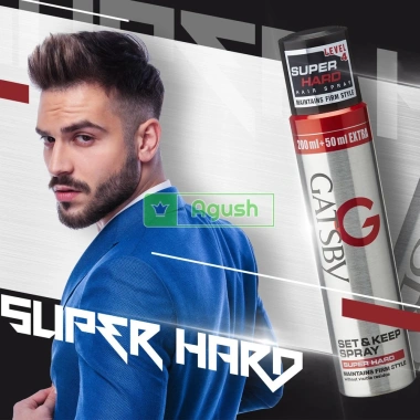 Keo xịt tóc Gatsby Hard 250ml - Thơm mềm, giữ nếp mềm không bết dính, nam nữ 2 Keo xịt tóc Gatsby Hard 250ml - Thơm mềm, giữ nếp mềm không bết dính, nam nữ 2