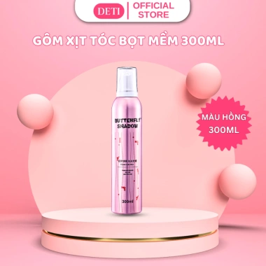 Keo Xịt Tóc Gôm Mềm Giữ Nếp, Tạo Uốn Xoăn Tự Nhiên Bồng Bềnh - DETI SHOP 79k