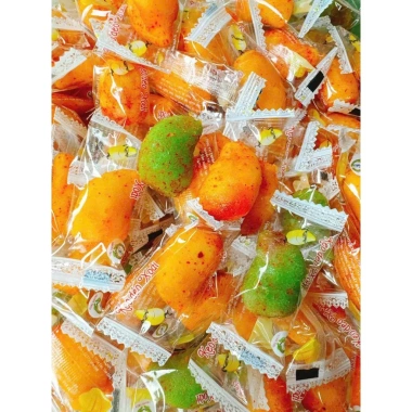 Kẹo xoài nhân muối ớt 1KG - Bánh kẹo Tết siêu ngon, giá ưu đãi 45.000đ 5