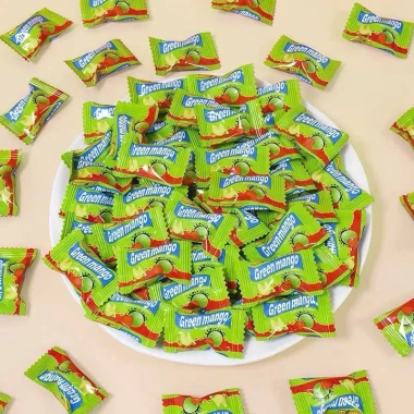Kẹo xoài non muối ớt 250g - Bánh kẹo ăn vặt Tết hottrend, giảm giá 25.000 VND