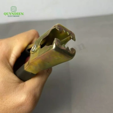 Kẹp ắc quy 100A Thép không rỉ Đỏ Đen 93mm - Lò xo cực khỏe - Linh kiện điện tử QUỲNH DIỈN - Giá 24.250 VND