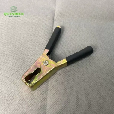 Kẹp ắc quy 100A Thép không rỉ Đỏ Đen 93mm - Lò xo cực khỏe - Linh kiện điện tử QUỲNH DIỈN - Giá 24.250 VND