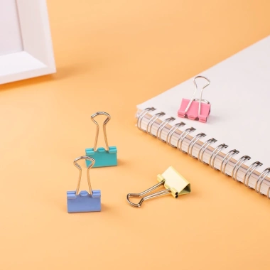 Kẹp Bướm Đa Màu 6 Kích Thước 15-51mm - Binder Clips DOUBLE CLIP Giá Ưu Đãi 57,000 VND 3
