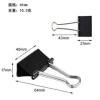 Kẹp bướm giấy Slecho đa kích thước 15-51mm - Giá ưu đãi 20.000đ, chất lượng cao 8