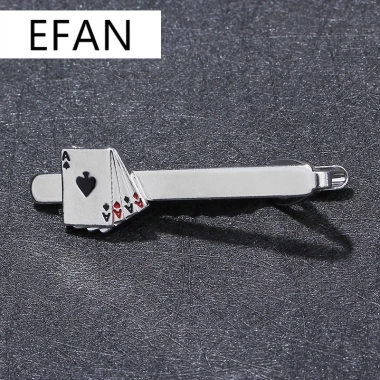 Kẹp Cà Vạt Nam Kim Loại Poker Tie - Thanh Lịch Cho Đầm, Áo Sơ Mi, Giá 54.000₫ 2 Kẹp Cà Vạt Nam Kim Loại Poker Tie - Thanh Lịch Cho Đầm, Áo Sơ Mi, Giá 54.000₫ 2