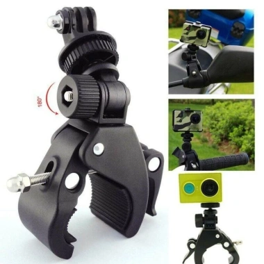 Kẹp càng cua gắn điện thoại cho tripod, xe đạp, chân đèn livestream, chụp hình quay phim, 25.000₫