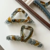 Kẹp Càng Cua Lớn 13cm Nữ - Họa Tiết Tranh Sơn Dầu Acrylic, Giữ Tóc Chắc Sau Gáy 4