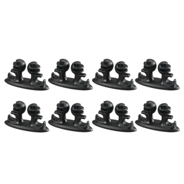 Kẹp cố định dây cáp sạc điện thoại tự dính đa năng cho ô tô - Giá chỉ 9.000đ 6