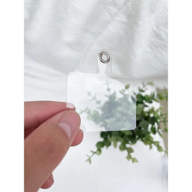 Kẹp cố định thẻ trong suốt gắn điện thoại, dây đeo tiện lợi, giá chỉ 7.500đ 3