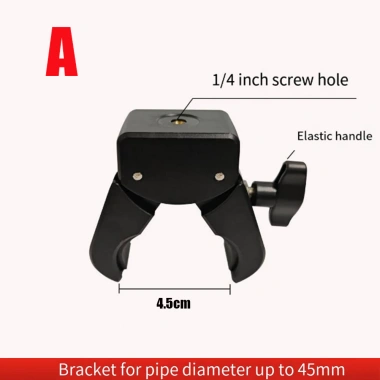 Kẹp Cua Dày Đa Năng Xoay Camera Trực Tiếp – Chân Máy Tính, Kẹp Điện Thoại & Máy Tính Bảng, Ống Tròn & Vuông