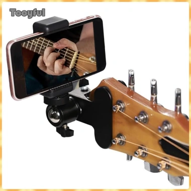 Kẹp đầu đàn guitar - Giá đỡ điện thoại cho thực hành & biểu diễn, giảm 18%