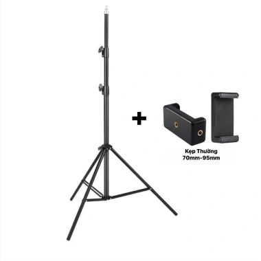 Kẹp Đầu Ốc 1/4 cho Điện Thoại & Máy Tính Bảng - Gắn nhanh trên Chân Đèn, Máy Ảnh, Giá 35.000đ