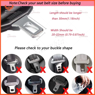 Kẹp Dây Đai An Toàn Xe Hơi Đen Họa Tiết Hoạt Hình - Dễ Điều Chỉnh, Giá 41.369₫ 8