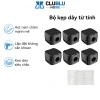 Kẹp Dây Điện CHOME - Khoá Treo Dây Sạc Đỉnh, Dán Tường Cố Định, Bảo Vệ & Quản Lý Cáp, Giá 20.000₫ Giảm từ 25.000₫