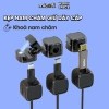 Kẹp Dây Điện Micofi - Khoá Treo Dây Sạc Tường, Cố Định Giữ Gọn Gàng, Bảo Vệ Cáp