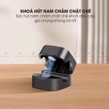 Kẹp Dây Điện Treo Tường Automatik - Khoá Giữ Cáp Gọn Gàng, Bảo Vệ, Giá 20.000 VNĐ