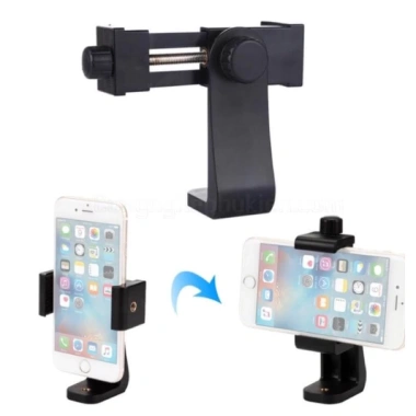 Kẹp Điện Thoại Chữ E 360° - Ốc Vặn Cố Định, Chắc Chắn, Giá Chỉ 25.000 VND