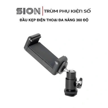 Kẹp Điện Thoại Đa Năng 360 Độ Ổn Định Gắn Đứng - Giá chỉ 15.000đ cho Smartphone