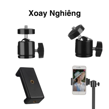 Kẹp Điện Thoại Đa Năng 360 Ổn Định Gắn Đứng - Giá Ưu Đãi 35.000₫ 5