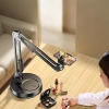 Kẹp điện thoại đa năng NB225 để bàn - Điều chỉnh chiều cao, xoay 360°, quay video & học online