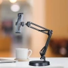 Kẹp điện thoại đa năng NB225 để bàn - Điều chỉnh chiều cao, xoay 360°, quay video & học online 2