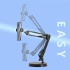 Kẹp điện thoại đa năng NB225 để bàn - Điều chỉnh chiều cao, xoay 360°, quay video & học online 6