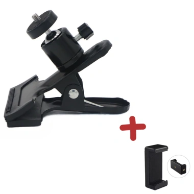 Kẹp điện thoại đa năng quay video gắn vào thân giá đỡ hoặc GITA - Giá 30.000₫ 9