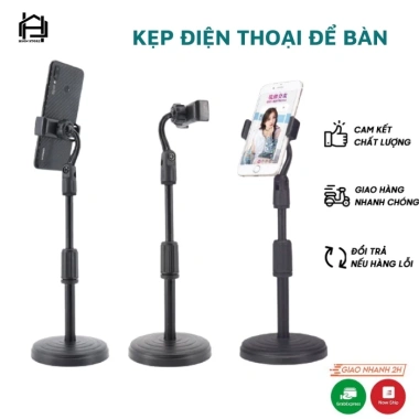 Kẹp điện thoại để bàn HSON - Giá đỡ livestream, chụp ảnh, xem phim, chỉ 29.000đ 10 Kẹp điện thoại để bàn HSON - Giá đỡ livestream, chụp ảnh, xem phim, chỉ 29.000đ 10