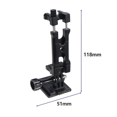 Kẹp điện thoại FEICHAO - Giá đỡ giày lạnh, micrô, đèn LED video, giảm 22% 8