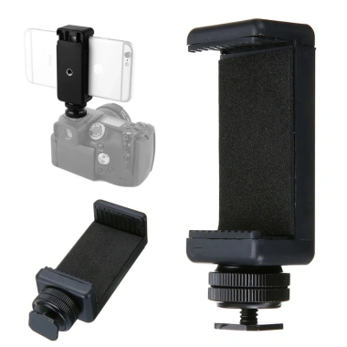 Kẹp điện thoại gắn chân hot shoe flash máy ảnh, giá chỉ 84.817₫ từ 110.262₫
