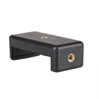 Kẹp điện thoại Hotshoe gắn đèn LED, micro, vít 1/4