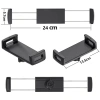 Kẹp điện thoại & iPad đầu tròn gắn tripod - Cao cấp, chắc chắn, giảm 25.000 VND 5