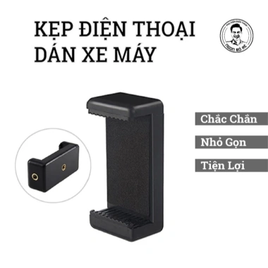 Kẹp Điện Thoại & Ipad Đầu Tròn Gắn Tripod - Chất Lượng Cao Cấp, Chắc Chắn, Giá 20.000 VNĐ