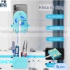 Kẹp điện thoại màu xanh đế 4 nam châm hút mạnh, kèm hộp đựng dụng cụ may Giá 65.000₫ 4