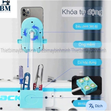 Kẹp điện thoại màu xanh đế 4 nam châm hút mạnh, kèm hộp đựng dụng cụ may Giá 65.000₫ 4 Kẹp điện thoại màu xanh đế 4 nam châm hút mạnh, kèm hộp đựng dụng cụ may Giá 65.000₫ 4
