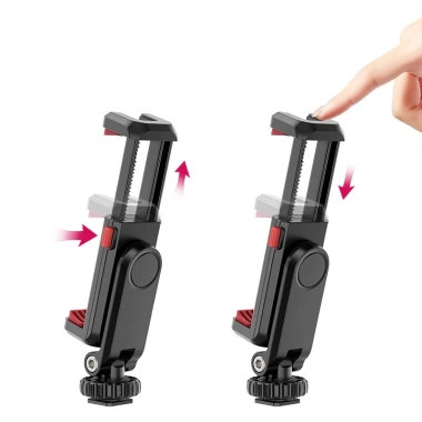 Kẹp điện thoại ST-06S xoay 360 độ linh hoạt, 2 đầu ngàm gắn máy ảnh - Quay video, chụp ảnh, giá chỉ 119.000 VND 3 Kẹp điện thoại ST-06S xoay 360 độ linh hoạt, 2 đầu ngàm gắn máy ảnh - Quay video, chụp ảnh, giá chỉ 119.000 VND 3