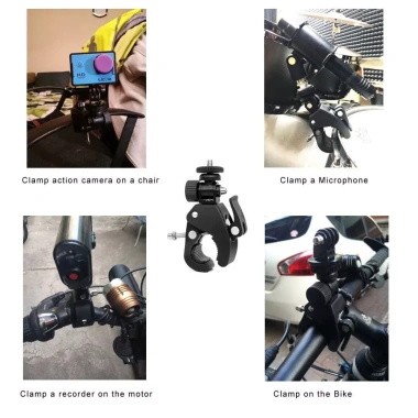Kẹp Điện Thoại Tripod Đa Năng Livestream Ghi Hành Trình Xe Máy - 39.000đ 9
