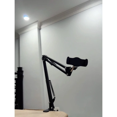 Kẹp điện thoại xoay 360 kim loại combo đỡ, chụp hình, quay phim chỉ 99.000đ DO STORE