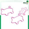 Kẹp giấy heo hồng ngộ nghĩnh K02 VPP MEILY - Trang trí Journal, giá 3.500 VND