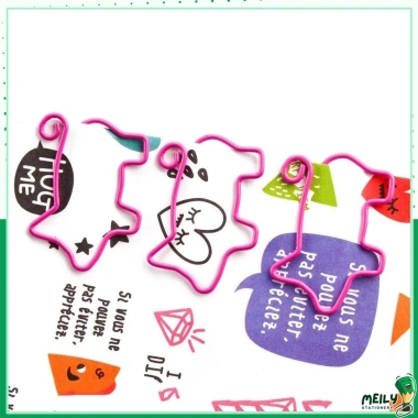 Kẹp giấy heo hồng ngộ nghĩnh K02 VPP MEILY - Trang trí Journal, giá 3.500 VND 2