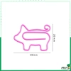 Kẹp giấy heo hồng ngộ nghĩnh K02 VPP MEILY - Trang trí Journal, giá 3.500 VND 3