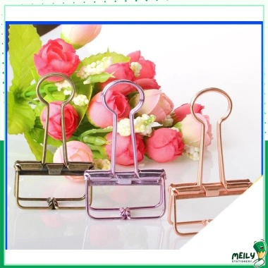 Kẹp giấy kim loại basic đa màu K01 - Phụ kiện decor Planner, Bullet Journal, giảm giá 7.000₫