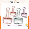 Kẹp giấy kim loại đa màu K01 – Phụ kiện decor Planner Bullet Journal, giảm giá 10.000đ