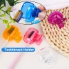 Kẹp giữ bàn chải nhựa Đầu bàn chải + Mũ bảo vệ - Hộp lưu trữ du lịch, giảm giá 28.600₫ 2