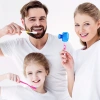 Kẹp giữ bàn chải nhựa Đầu bàn chải + Mũ bảo vệ - Hộp lưu trữ du lịch, giảm giá 28.600₫ 6