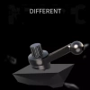 Kẹp giữ điện thoại ô tô lỗ thông hơi, đầu bi 17mm đa năng, từ tính trọng lực – Mới 2