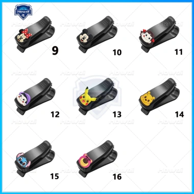 Kẹp giữ mắt kính đa năng hoạ tiết hoạt hình dễ thương Giá chỉ 17.595₫