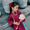 Kẹp Hoa Cài Tóc Hoa Lan Cánh Lụa Nhung Mềm Đính Đá – Giá ưu đãi 42.000₫ 3