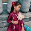Kẹp Hoa Cài Tóc Hoa Lan Cánh Lụa Nhung Mềm Đính Đá – Giá ưu đãi 42.000₫ 8